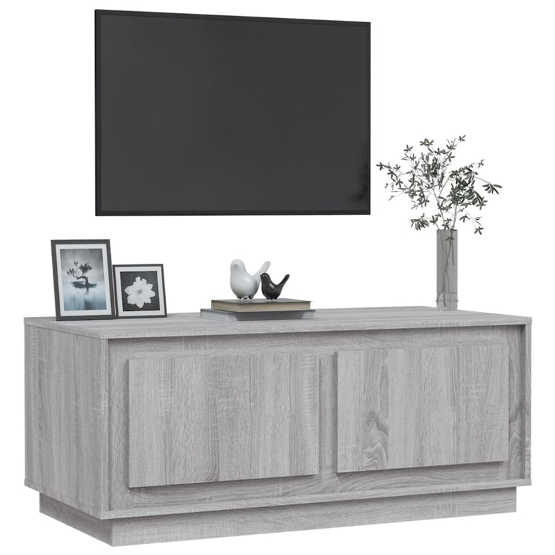 Coffee Table Grey Sonoma 102x50x44 cm Engineered Wood Payday Deals