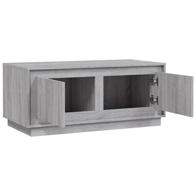 Coffee Table Grey Sonoma 102x50x44 cm Engineered Wood Payday Deals