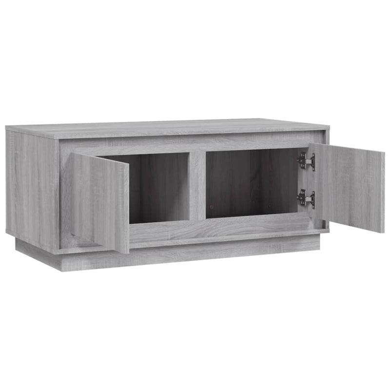 Coffee Table Grey Sonoma 102x50x44 cm Engineered Wood Payday Deals