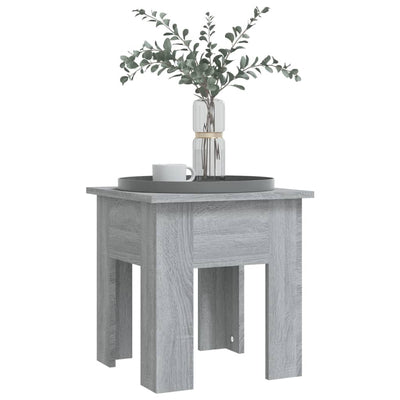 Coffee Table Grey Sonoma 40x40x42 cm Engineered Wood Payday Deals