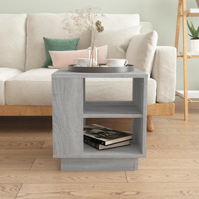Coffee Table Grey Sonoma 40x40x43 cm Engineered Wood Payday Deals
