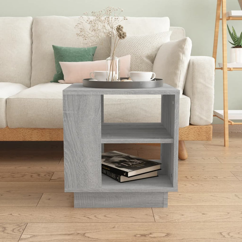 Coffee Table Grey Sonoma 40x40x43 cm Engineered Wood Payday Deals