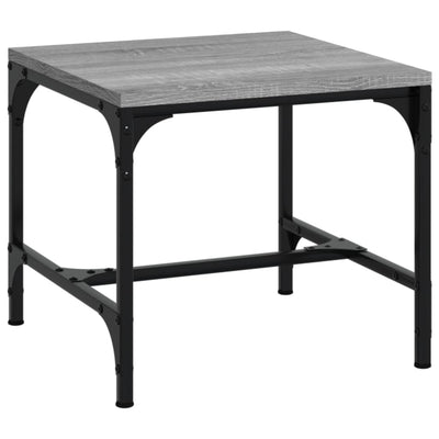 Coffee Table Grey Sonoma 50x50x35 cm Engineered Wood Payday Deals