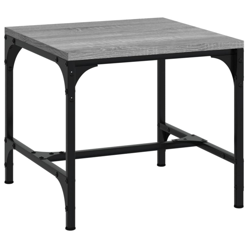 Coffee Table Grey Sonoma 50x50x35 cm Engineered Wood Payday Deals