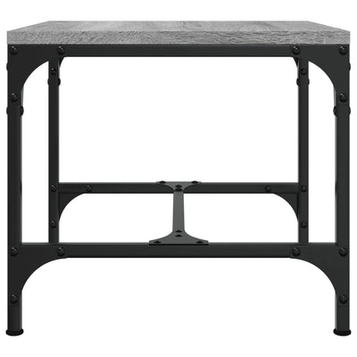 Coffee Table Grey Sonoma 50x50x35 cm Engineered Wood Payday Deals