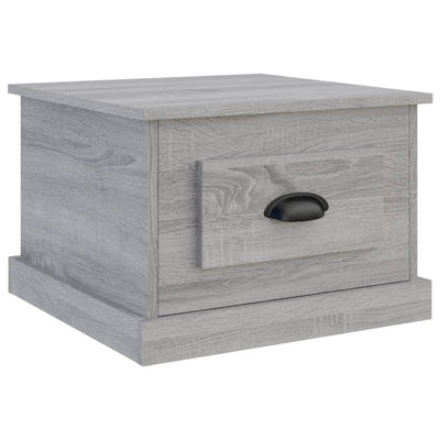 Coffee Table Grey Sonoma 50x50x35 cm Engineered Wood Payday Deals