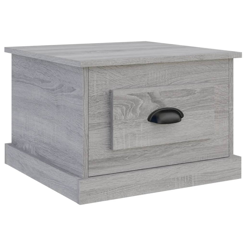 Coffee Table Grey Sonoma 50x50x35 cm Engineered Wood Payday Deals