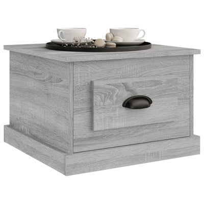 Coffee Table Grey Sonoma 50x50x35 cm Engineered Wood Payday Deals