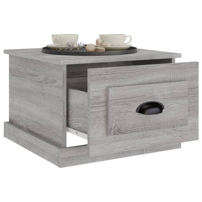 Coffee Table Grey Sonoma 50x50x35 cm Engineered Wood Payday Deals