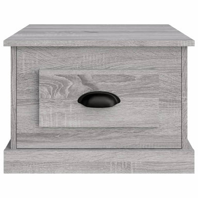 Coffee Table Grey Sonoma 50x50x35 cm Engineered Wood Payday Deals