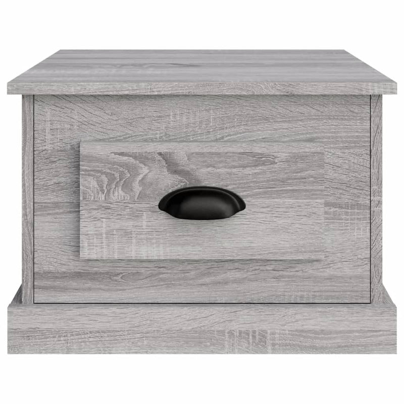 Coffee Table Grey Sonoma 50x50x35 cm Engineered Wood Payday Deals