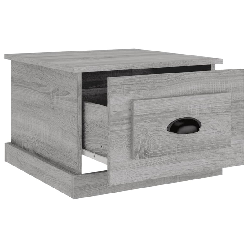 Coffee Table Grey Sonoma 50x50x35 cm Engineered Wood Payday Deals