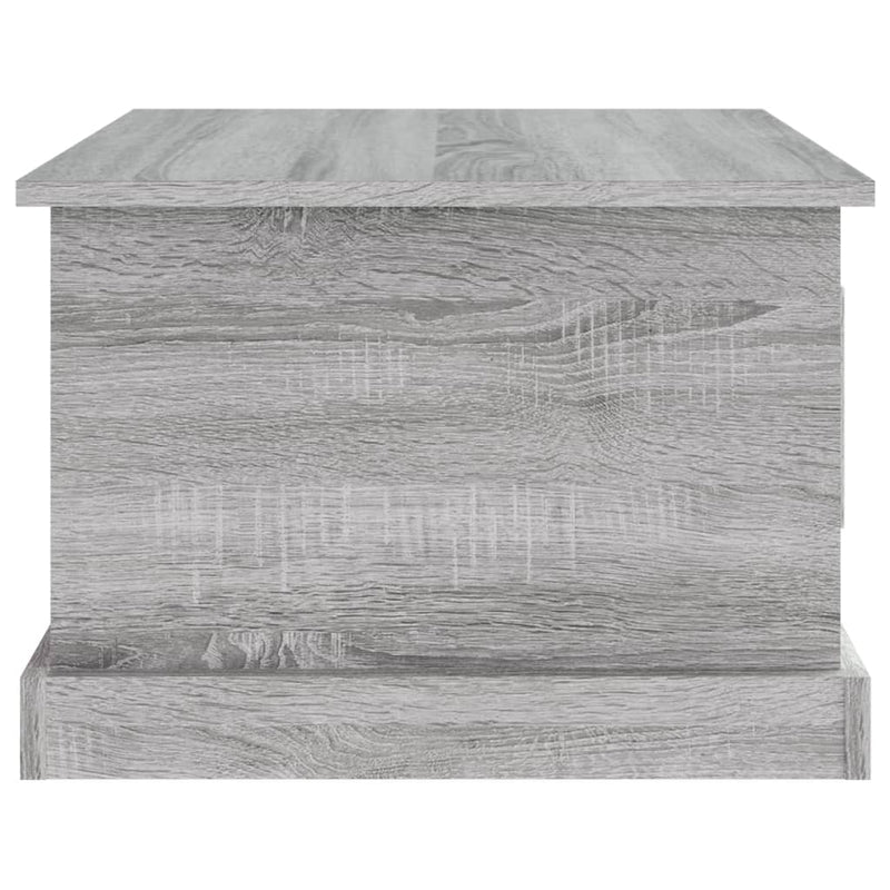 Coffee Table Grey Sonoma 50x50x35 cm Engineered Wood Payday Deals