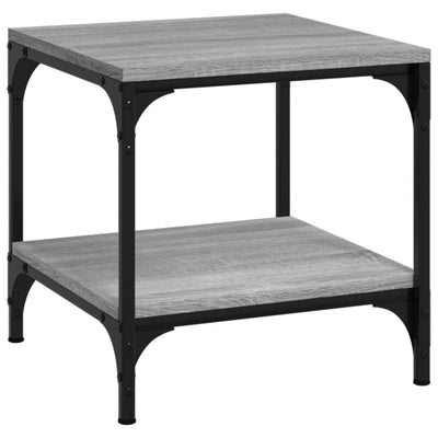 Coffee Table Grey Sonoma 50x50x40 cm Engineered Wood Payday Deals