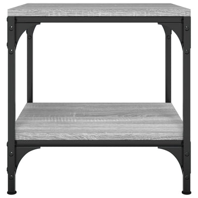 Coffee Table Grey Sonoma 50x50x40 cm Engineered Wood Payday Deals