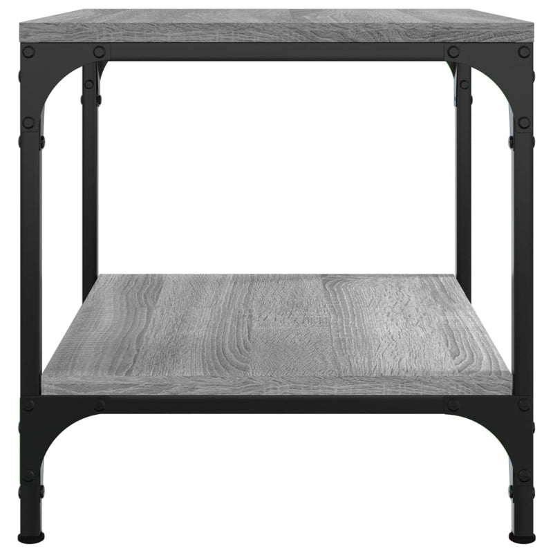 Coffee Table Grey Sonoma 50x50x40 cm Engineered Wood Payday Deals