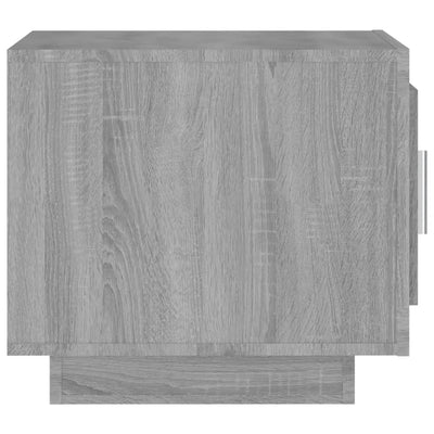 Coffee Table Grey Sonoma 51x50x45 cm Engineered Wood Payday Deals