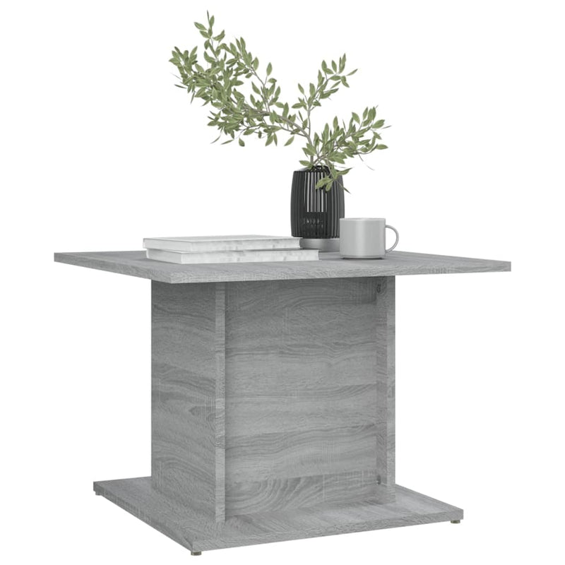Coffee Table Grey Sonoma 55.5x55.5x40 cm Engineered Wood Payday Deals