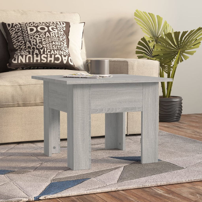 Coffee Table Grey Sonoma 55x55x42 cm Engineered Wood Payday Deals