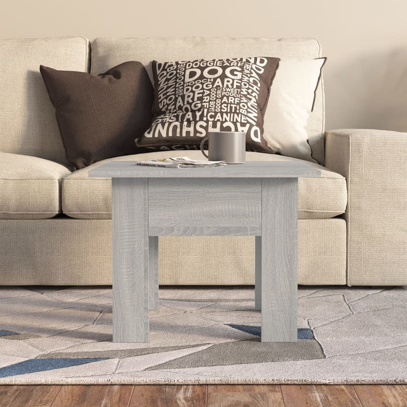 Coffee Table Grey Sonoma 55x55x42 cm Engineered Wood Payday Deals