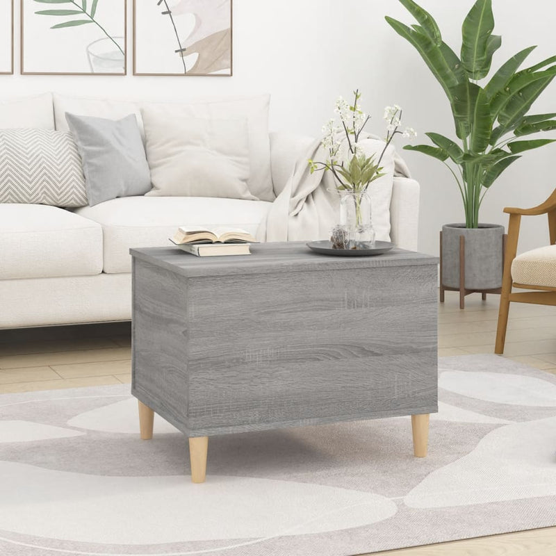 Coffee Table Grey Sonoma 60x44.5x45 cm Engineered Wood Payday Deals