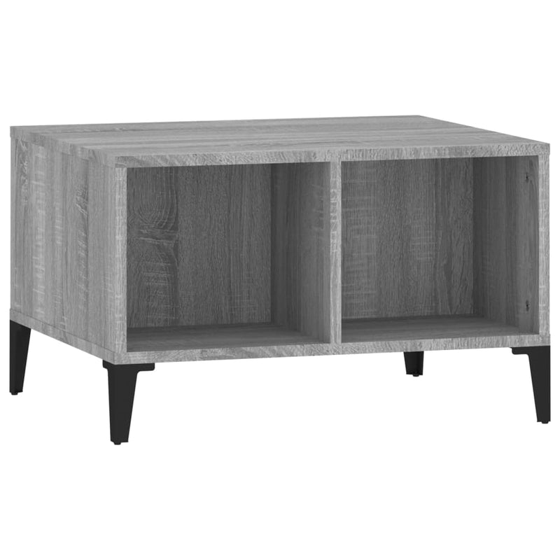 Coffee Table Grey Sonoma 60x50x36.5 cm Engineered Wood Payday Deals