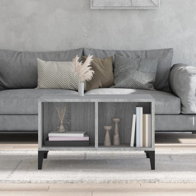 Coffee Table Grey Sonoma 60x50x36.5 cm Engineered Wood Payday Deals