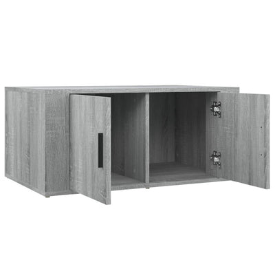 Coffee Table Grey Sonoma 80x50x36 cm Engineered Wood Payday Deals