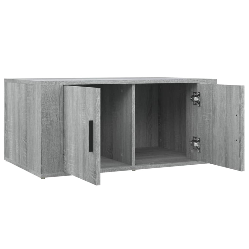Coffee Table Grey Sonoma 80x50x36 cm Engineered Wood Payday Deals