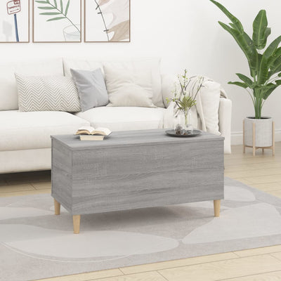 Coffee Table Grey Sonoma 90x44.5x45 cm Engineered Wood Payday Deals