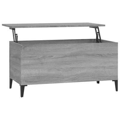 Coffee Table Grey Sonoma 90x44.5x45 cm Engineered Wood Payday Deals