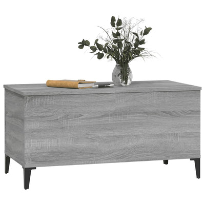 Coffee Table Grey Sonoma 90x44.5x45 cm Engineered Wood Payday Deals