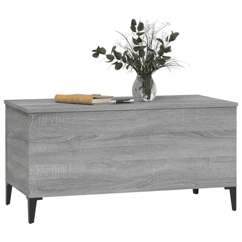 Coffee Table Grey Sonoma 90x44.5x45 cm Engineered Wood Payday Deals