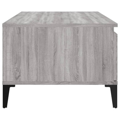 Coffee Table Grey Sonoma 90x50x36.5 cm Engineered Wood Payday Deals