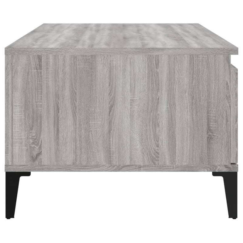 Coffee Table Grey Sonoma 90x50x36.5 cm Engineered Wood Payday Deals