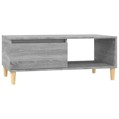 Coffee Table Grey Sonoma 90x50x36.5 cm Engineered Wood Payday Deals