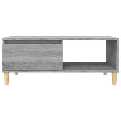Coffee Table Grey Sonoma 90x50x36.5 cm Engineered Wood Payday Deals