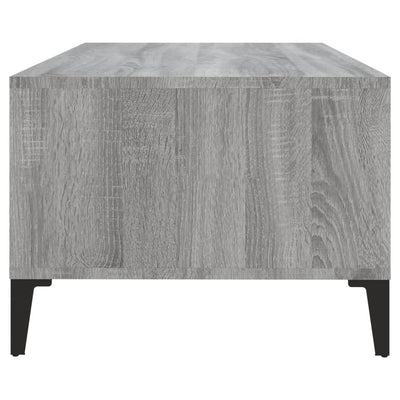 Coffee Table Grey Sonoma 90x50x36.5 cm Engineered Wood Payday Deals