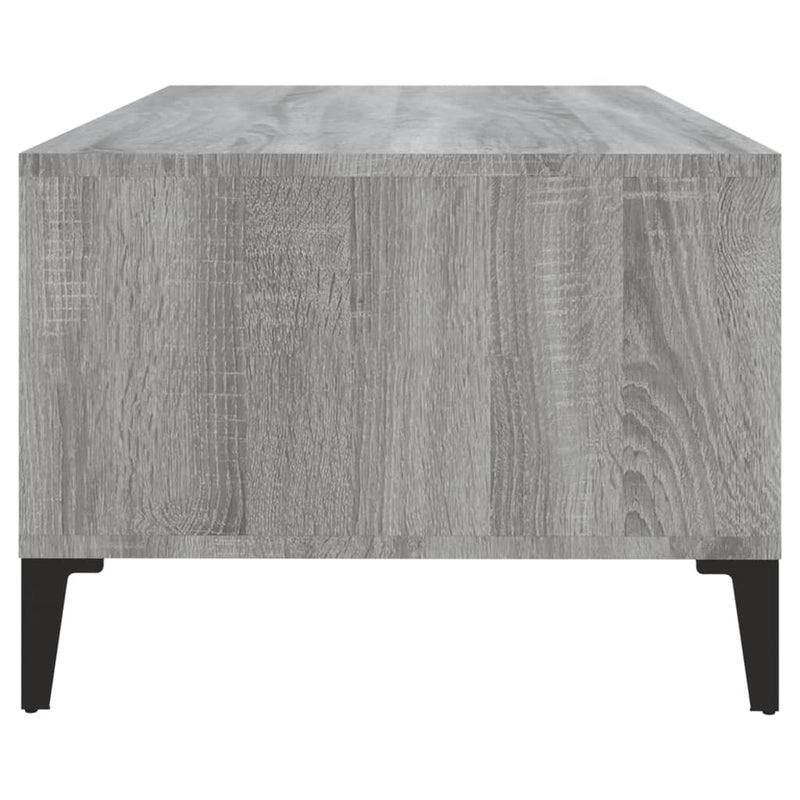 Coffee Table Grey Sonoma 90x50x36.5 cm Engineered Wood Payday Deals