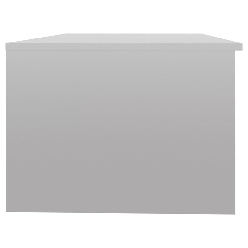 Coffee Table High Gloss White 102x50x36 cm Engineered Wood Payday Deals