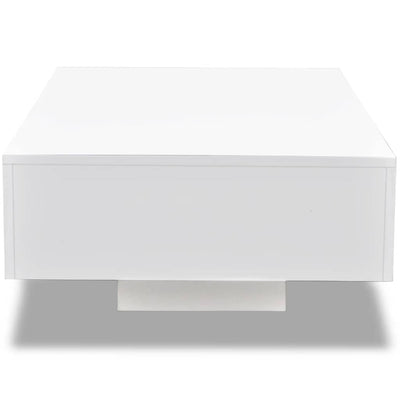 Coffee Table High Gloss White Payday Deals