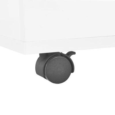 Coffee Table High Gloss White 60x60x35 cm Engineered Wood Payday Deals