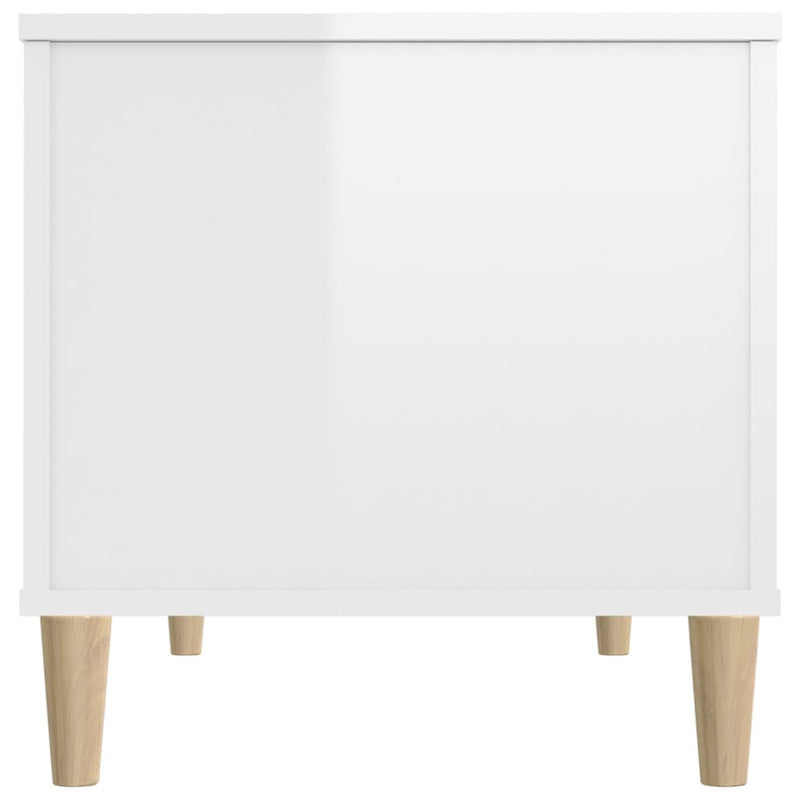 Coffee Table High Gloss White 90x44.5x45 cm Engineered Wood Payday Deals