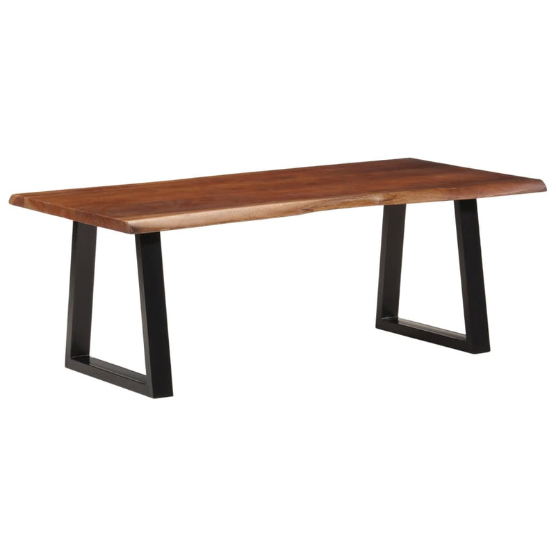 Coffee Table Honey Brown 110x55x40 cm Solid Wood Acacia Payday Deals