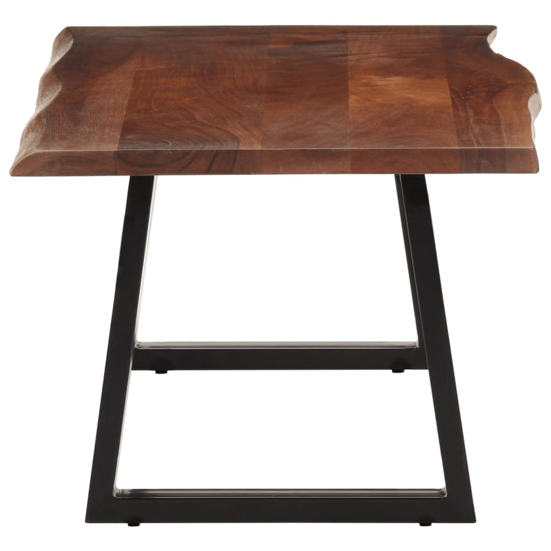 Coffee Table Honey Brown 110x55x40 cm Solid Wood Acacia Payday Deals