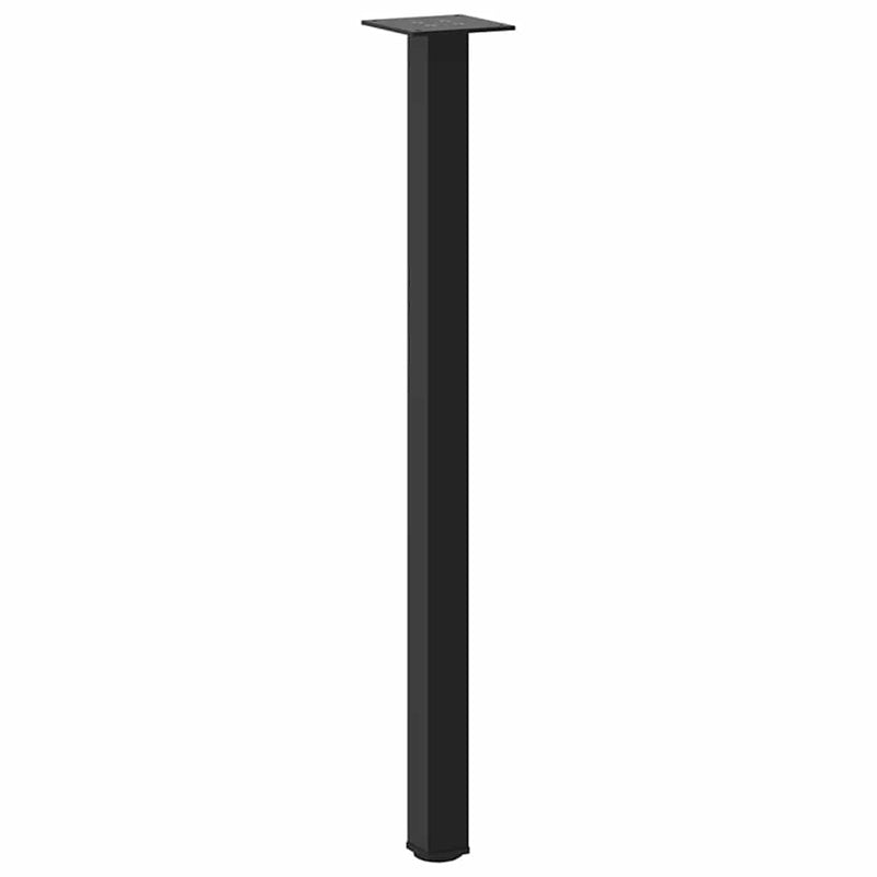 Coffee Table Legs 4 pcs Black 72-74 cm Steel Payday Deals