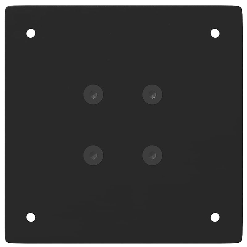Coffee Table Legs 4 pcs Black 72-74 cm Steel Payday Deals
