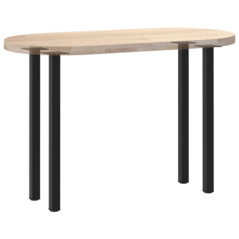 Coffee Table Legs 4 pcs Black 72-74 cm Steel Payday Deals