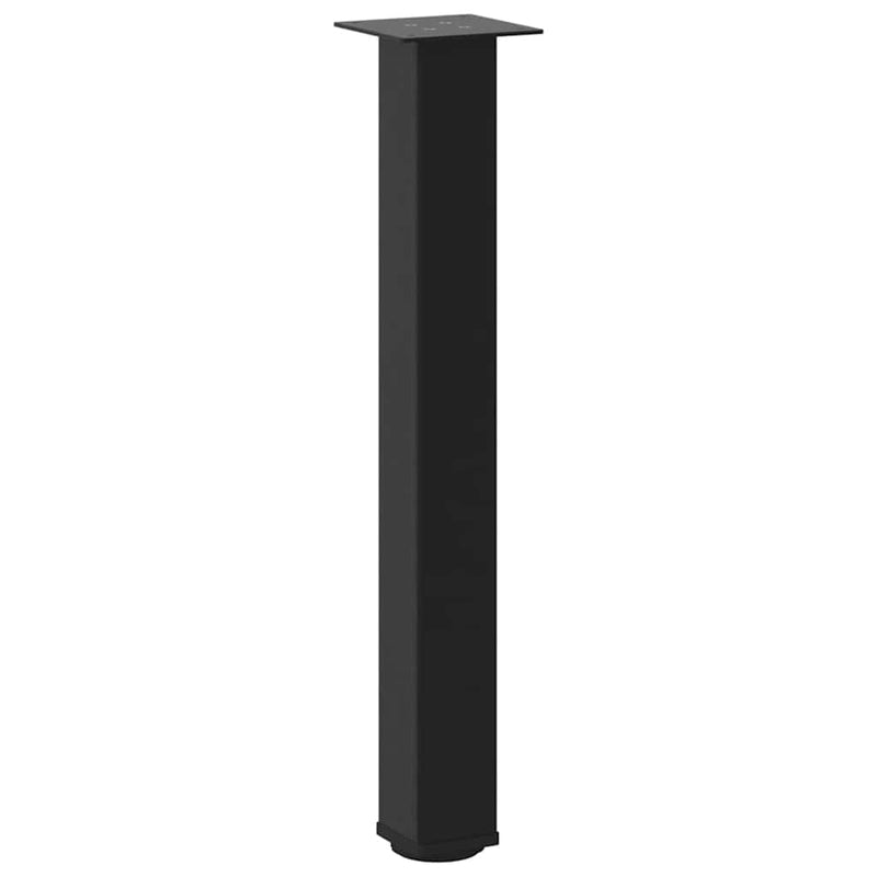 Coffee Table Legs 4 pcs Black 72-74 cm Steel Payday Deals