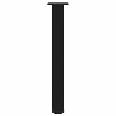 Coffee Table Legs 4 pcs Black 72-74 cm Steel Payday Deals